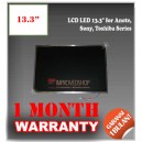LCD LED 13.3" for Anote, Sony, Toshiba Series Panel Screen Notebook/Netbook/Laptop Original Parts New