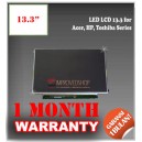 LED LCD 13.3" for Acer, HP, Toshiba Series Panel Screen Notebook/Netbook/Laptop Original Parts New