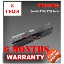 Baterai Toshiba Qosmio X770, X770-11C, X770-10, X770-BT5G23, X770-BT5G24, X770-ST4N04, X775, X775-3DV78 Series