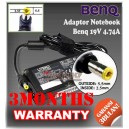 Adaptor Benq 19V 4.74A Series (Konektor 5.5 x 2.5mm)