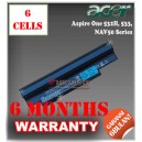 Baterai Acer Aspire One 532, 532G, 532H, 533, NAV50, NAV51, Emachine 350, Gateway LT2101, LT2110, LT2120 Series
